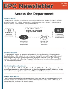 image of Fall 2017 EPC Newsletter