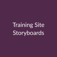 Training Stie Storyboards square